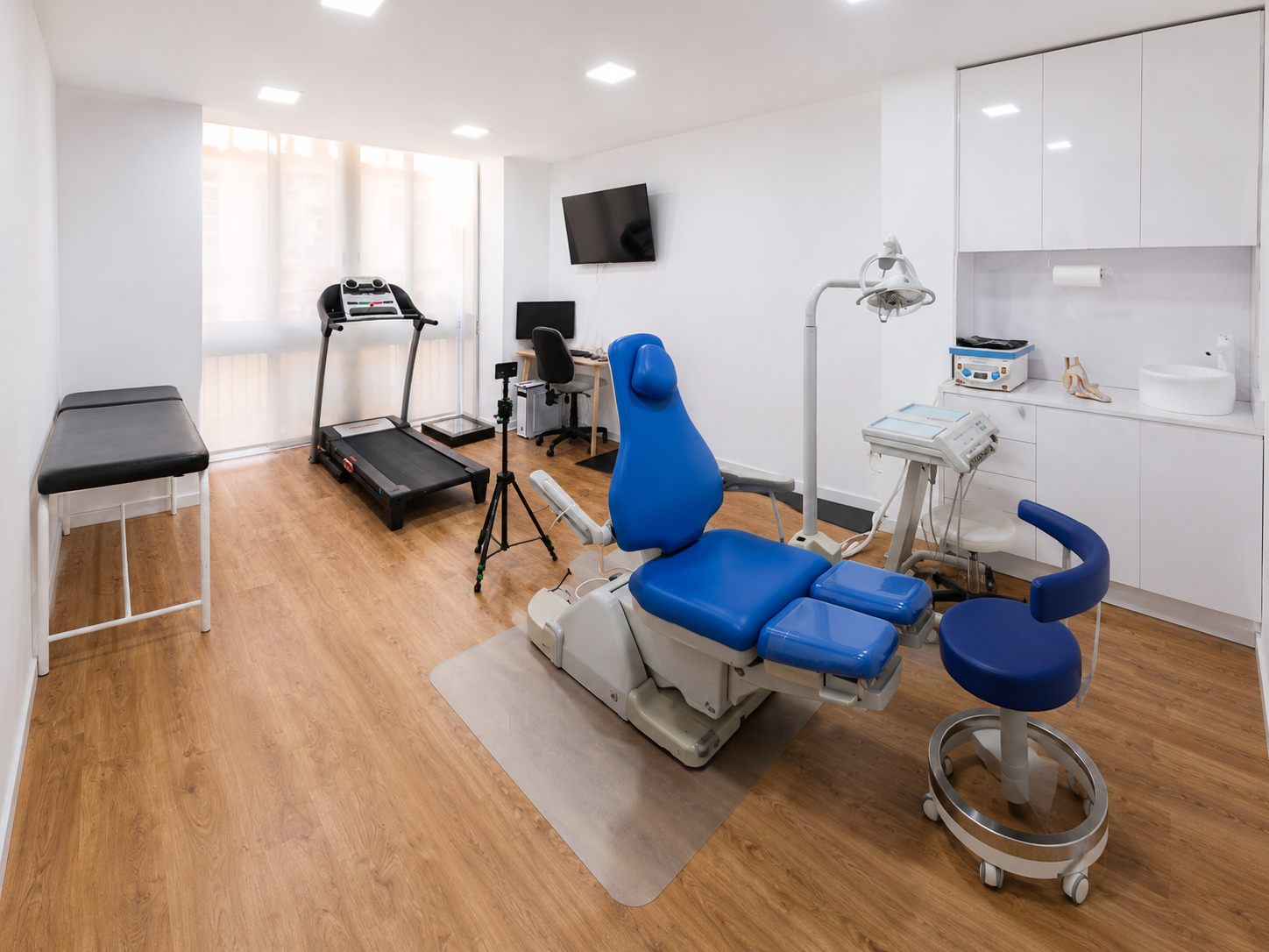Sala de exploración biomecánica de MEDIPIE